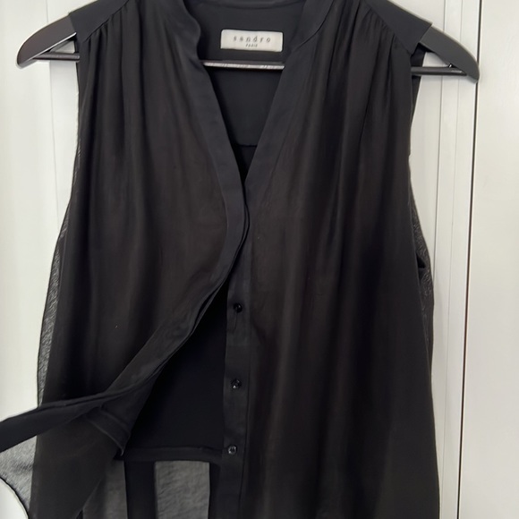 Sandro Paris Top- Size 1 (XS) excellent condition. - Picture 4 of 7